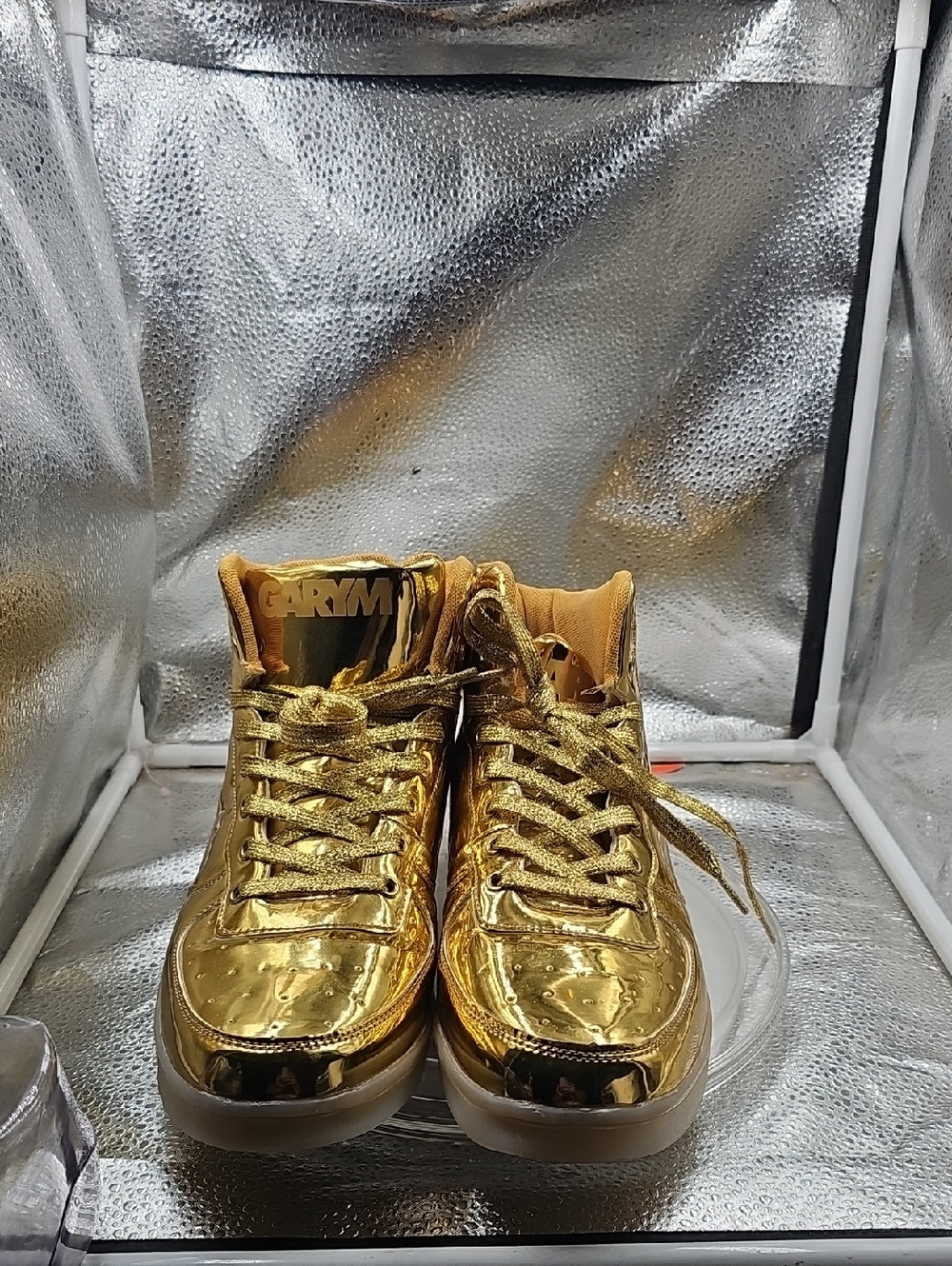 P Gold Mens Garym Gary Majdell Bling New Without Tags Shoe Sz 13. - Picture 3 of 10
